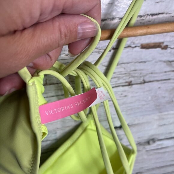 Victoria’s  Secret green swim suit top bikini xs - Picture 7 of 7
